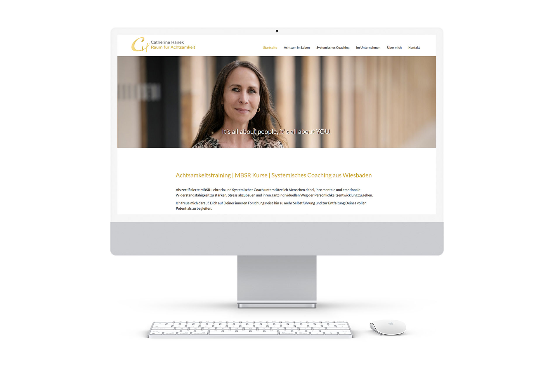 projekt webseite achtsamkeit
