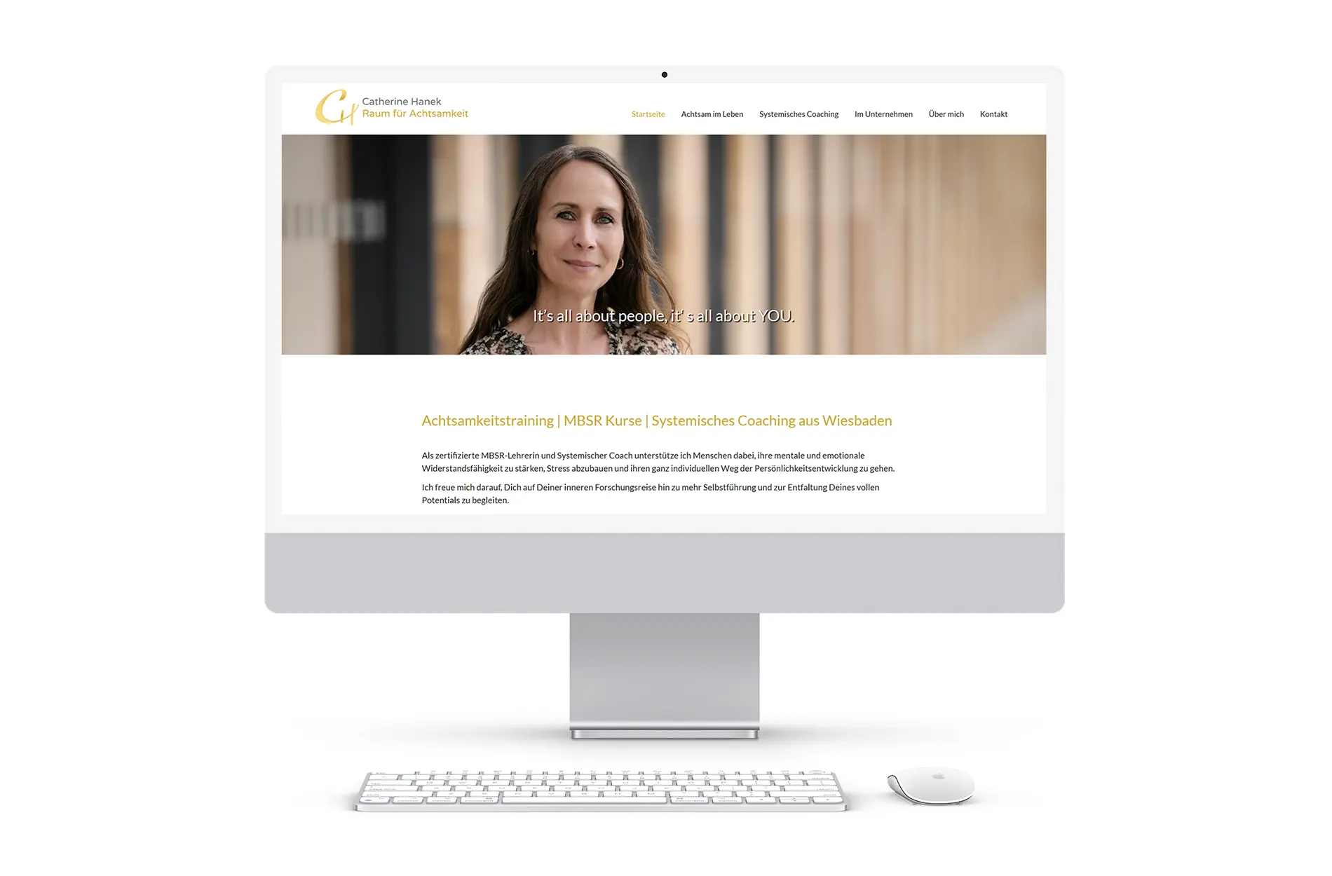 projekt webseite achtsamkeit