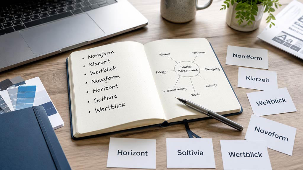 Den perfekten Unternehmensnamen finden: Tipps und Beispiele für eine starke Markenidentität
