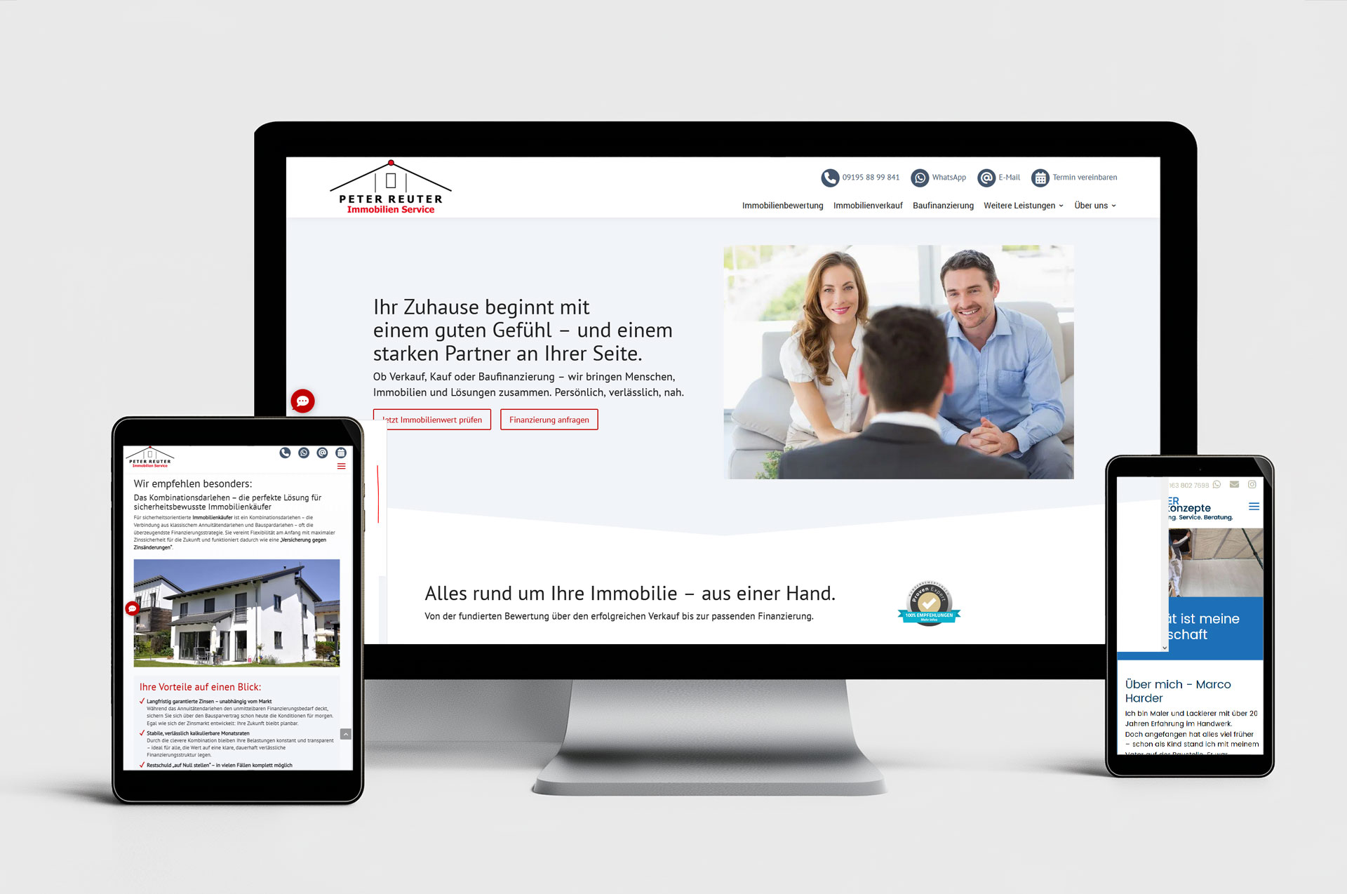 webdesign reuter immobilien