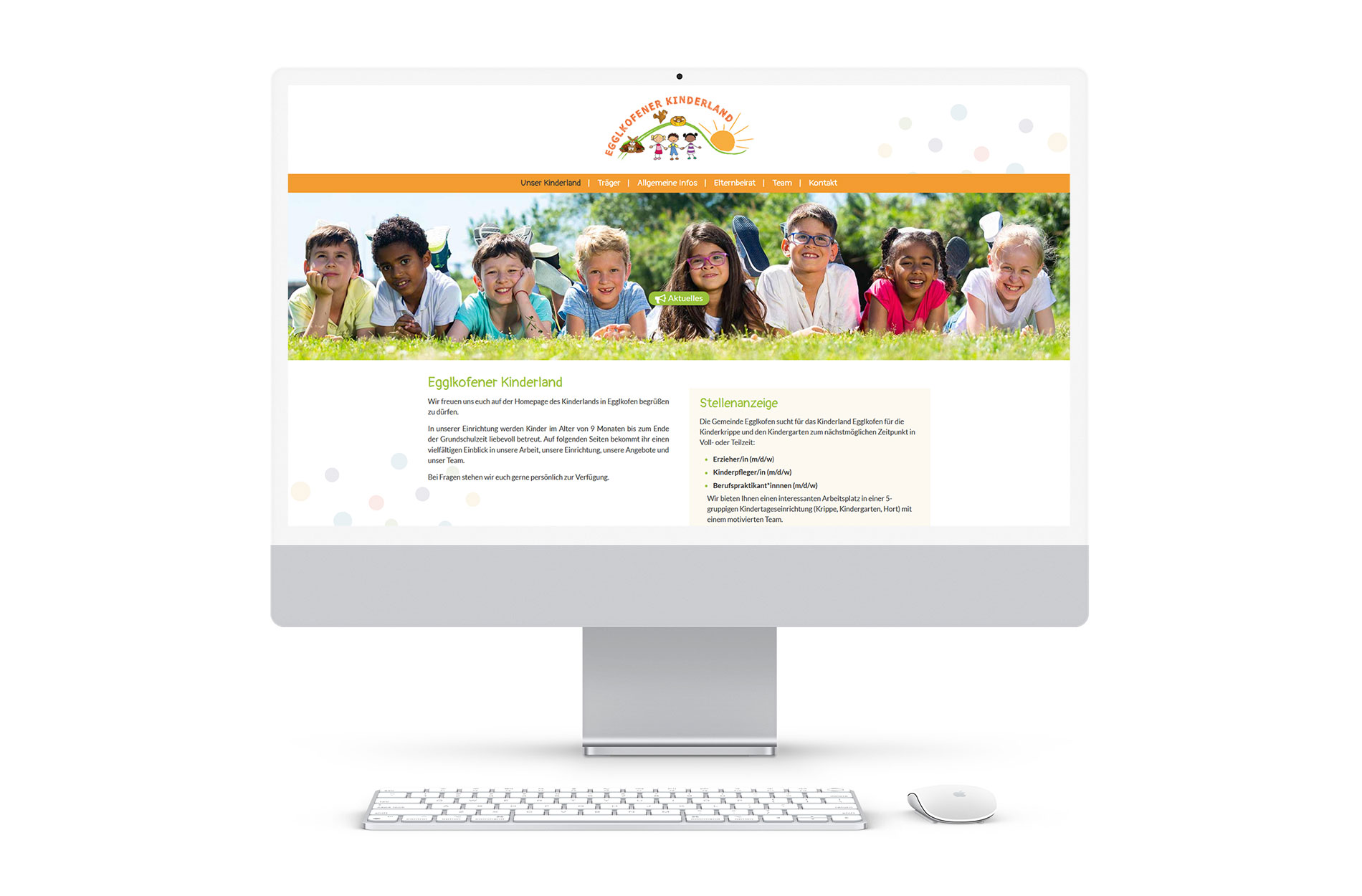 webseiten kinderbetreuung