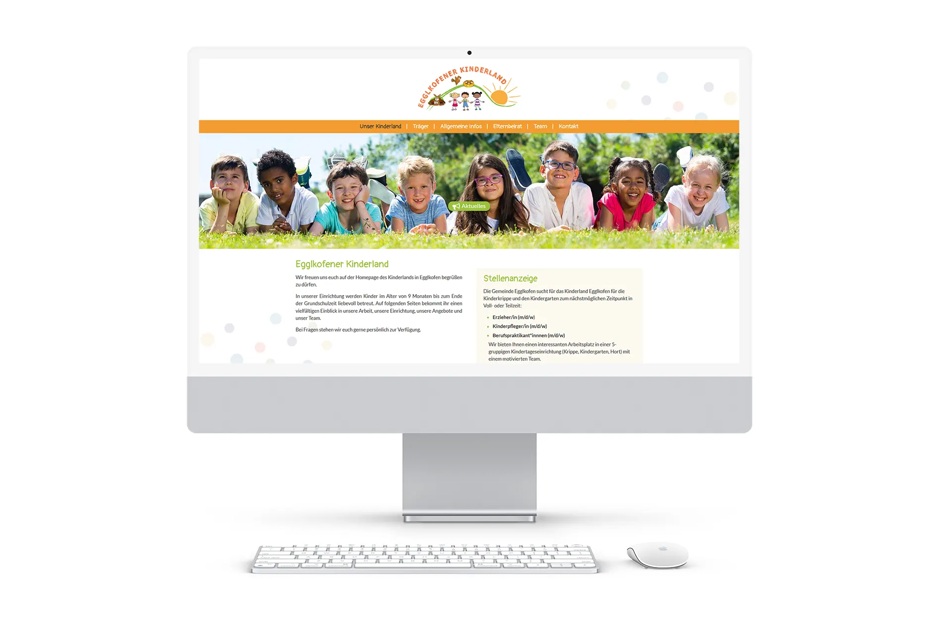 webseiten kinderbetreuung